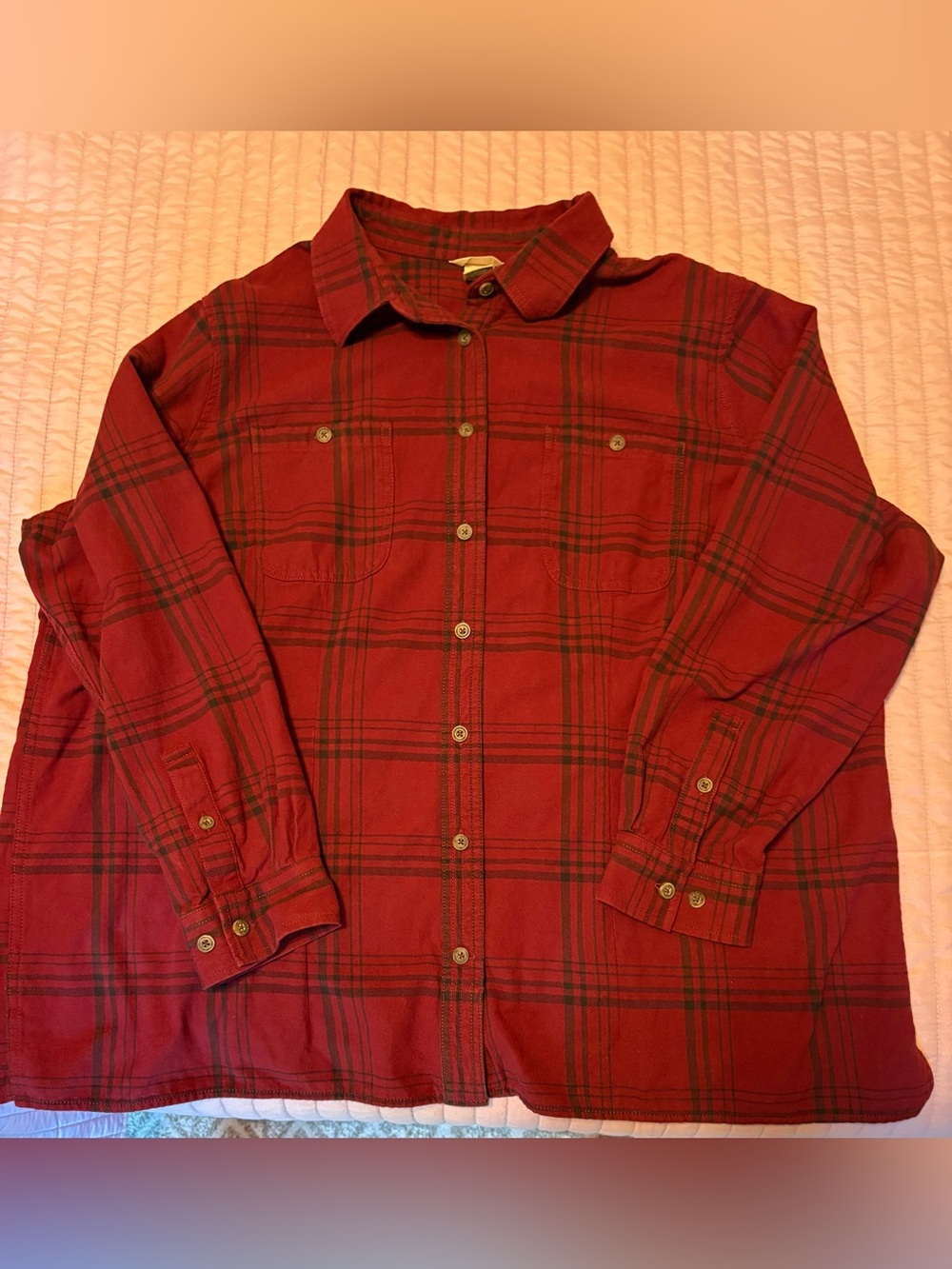 Women’s Duluth Trading Flannel Shirt, size 2X